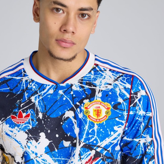 Maillot manches longues Stone Roses Manchester United 2025/26 Homme Maillot manches longues Stone Roses Manchester United 2025/26 Homme