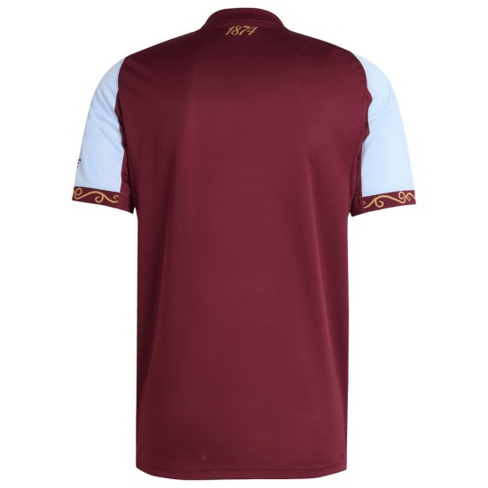 Maillot Domicile Aston Villa 2025/26 Homme Maillot Domicile Aston Villa 2025/26 Homme