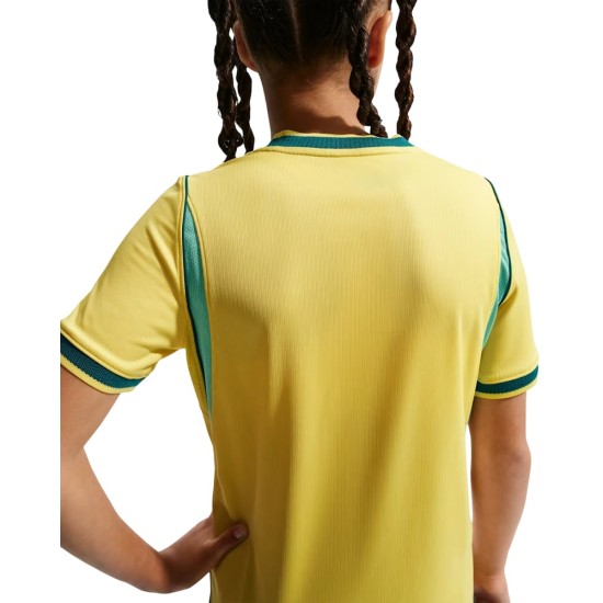 Enfant Maillot Domicile Coupe du Monde 2026 Brésil