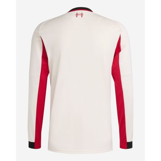 Maillot Extérieur Manche Longue Liverpool Enfant 2025/26 Maillot Extérieur Manche Longue Liverpool Enfant 2025/26