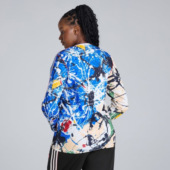 Maillot manches longues Stone Roses Manchester United 2025/26 Femme Maillot manches longues Stone Roses Manchester United 2025/26 Femme