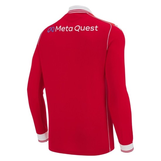 Maillot domicile à manches longues 2025/26 de Wrexham AFC pour homme