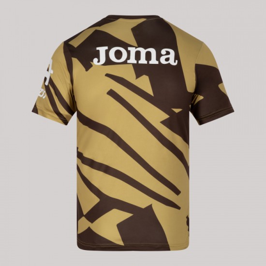 Enfants Brentford 2025/26 Troisième Maillot Pré-Match - Marron