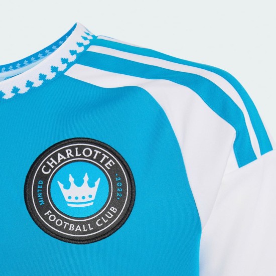 Enfant Charlotte FC 2026 Maillot Domicile Enfant Charlotte FC 2026 Maillot Domicile