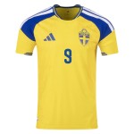 Maillot Domicile Authentique Suède 2026 Femme ISAK #9