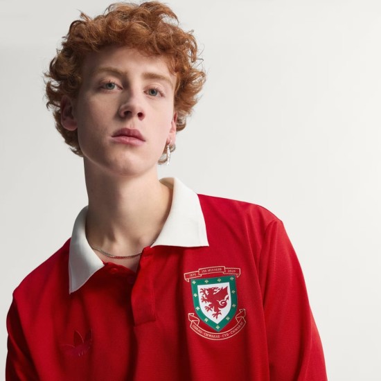 Homme Pays de Galles 2025/26 Maillot Manches Longues 150e Anniversaire Homme Pays de Galles 2025/26 Maillot Manches Longues 150e Anniversaire