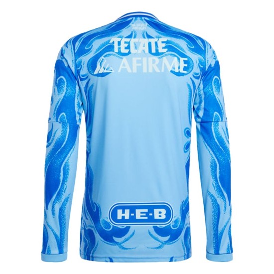 Maillot extérieur manches longues Tigres UANL 2025/26 pour homme Maillot extérieur manches longues Tigres UANL 2025/26 pour homme
