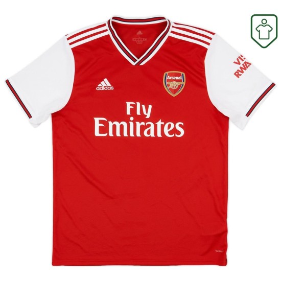 Maillot rétro domicile homme Arsenal 2019/20 Saka #77