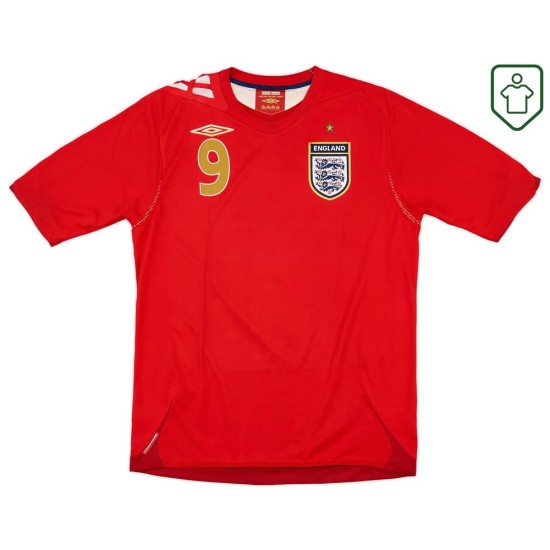 Homme Maillot rétro extérieur Angleterre 2006/08 Rooney #9
