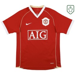 Maillot rétro domicile homme Manchester United 2006/07 Rooney #8