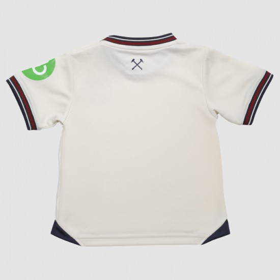 Enfant West Ham United 2025/26 Tenue Extérieur