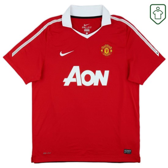Maillot rétro domicile homme Manchester United 2010/11 Berbatov #9
