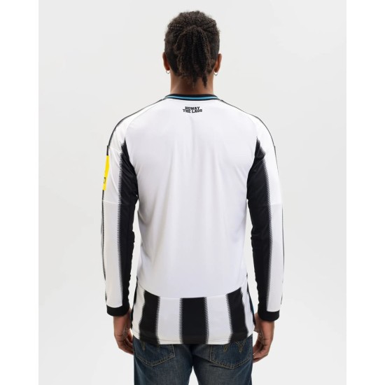 Maillot Homme Manches Longues Newcastle United 2025/26 Domicile