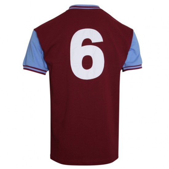Maillot Rétro Domicile #6 Homme West Ham United 1966 Maillot Rétro Domicile #6 Homme West Ham United 1966