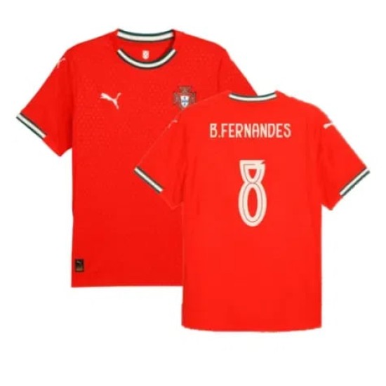 T-shirt domicile enfant B.FERNANDES Portugal 2025/26