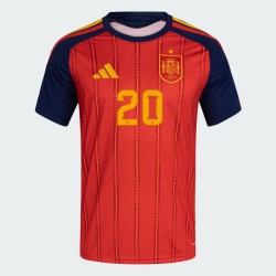 Maillot Officiel Domicile Espagne 2026 Homme PEDRI #20 Maillot Officiel Domicile Espagne 2026 Homme PEDRI #20