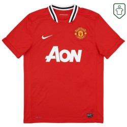 Maillot rétro domicile homme Manchester United 2011/12 Chicharito #14