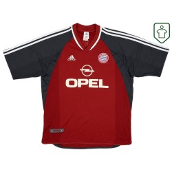Homme Maillot domicile rétro Bayern Munich 2001/02 Elber #9 Homme Maillot domicile rétro Bayern Munich 2001/02 Elber #9