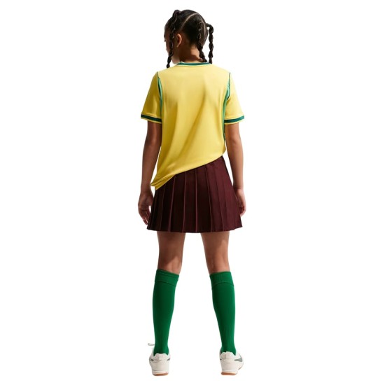 Enfant Maillot Domicile Coupe du Monde 2026 Brésil