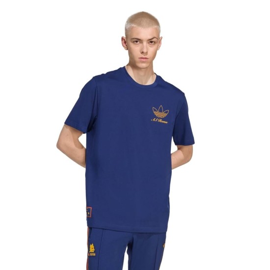 Homme Maillot Troisième Roma 2025/26 Terrace Icons - Bleu