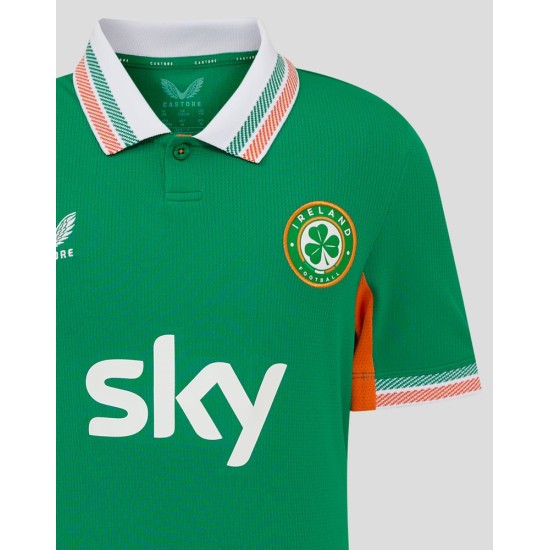 Maillots domicile équipe féminine Irlande enfants 2025
