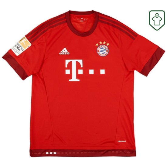 Homme Maillot domicile rétro Bayern Munich 2015/16 Lewandowski #9