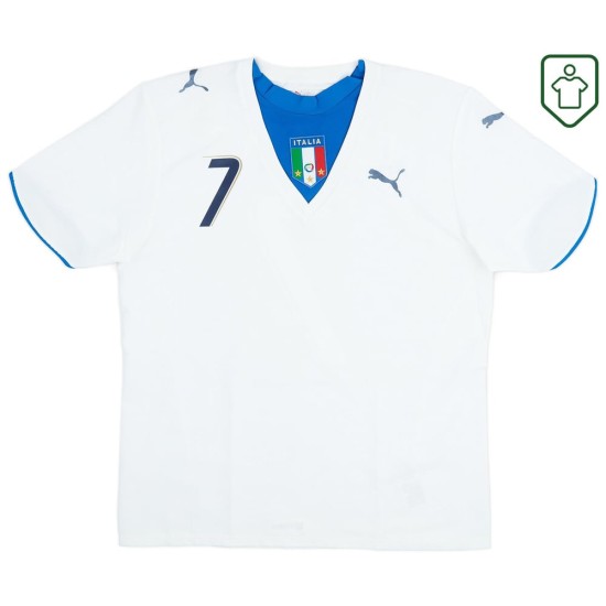 Homme Maillot rétro extérieur Italie 2006 Del Piero #7