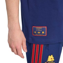 Homme Maillot Troisième Roma 2025/26 Terrace Icons - Bleu Homme Maillot Troisième Roma 2025/26 Terrace Icons - Bleu