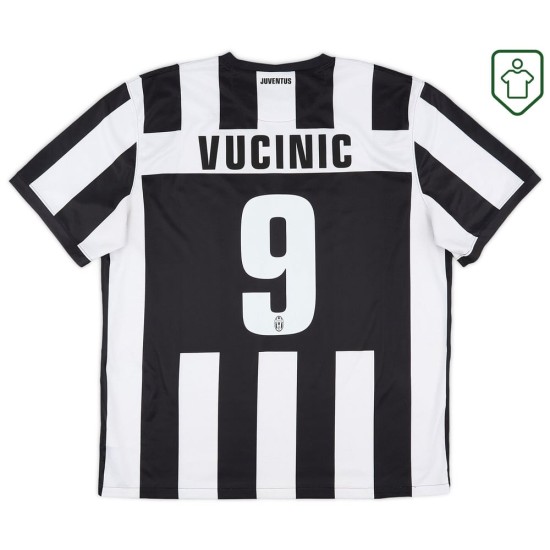 Homme Maillot domicile rétro Juventus 2012/13 Vucinic #9
