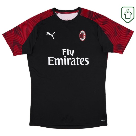 Homme Maillot rétro Milan 2018/19 - Noir