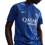 Homme Maillot échauffement third PSG 2025/26 - Bleu