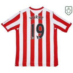 Maillot rétro domicile homme Sunderland 2008/09 Yorke #19