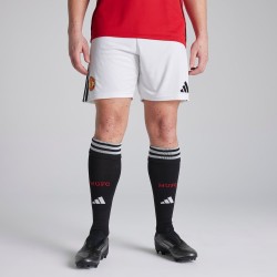 Homme Manchester United 2025/26 Short Domicile - Blanc