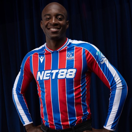 Homme Crystal Palace 2025/26 Maillot Manches Longues Domicile