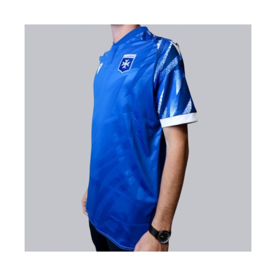 Maillot d'échauffement troisième AJ Auxerre 2025/26 homme - Bleu Maillot d'échauffement troisième AJ Auxerre 2025/26 homme - Bleu