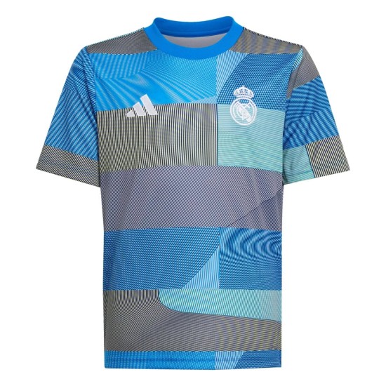 Troisième maillot d’échauffement Real Madrid 2025/26 enfant