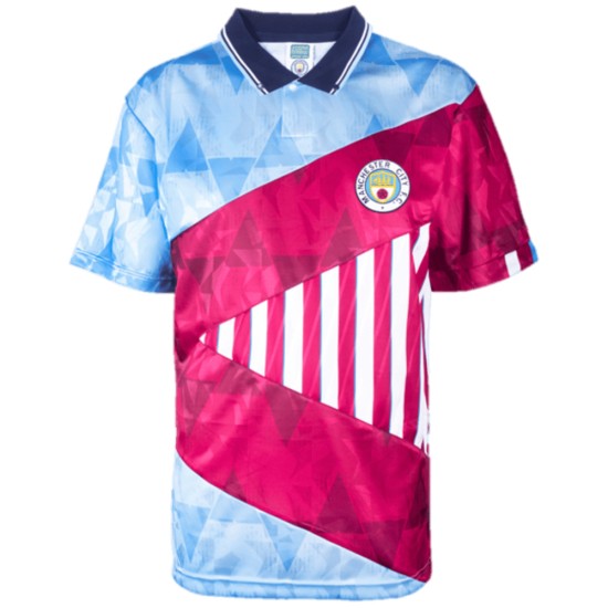 Maillot Rétro Mash-Up Femme Manchester City 1990