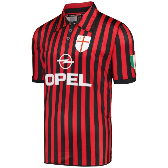 Homme Maillot centenaire rétro Milan 2000 Homme Maillot centenaire rétro Milan 2000