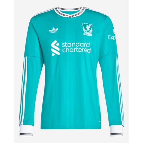 Maillot Third Liverpool 2025/26 Manches Longues Femme Maillot Third Liverpool 2025/26 Manches Longues Femme