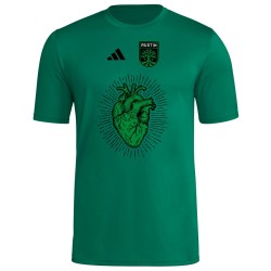 Troisième maillot AEROREADY à fermeture enfant Austin FC 2025 - Noir