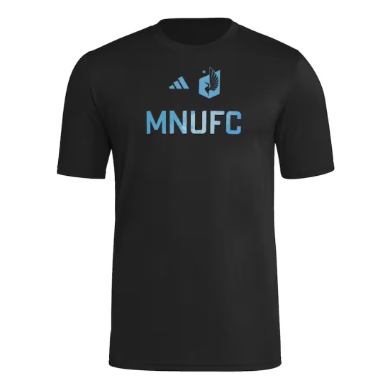 Enfants Minnesota United FC 2025 Troisième Maillot Hook AEROREADY - Noir