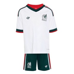 Maillot Enfant Mexique 2026 Ensemble Extérieur Coupe du Monde