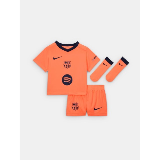 Enfant FC Barcelone 2025/26 Troisième Kit