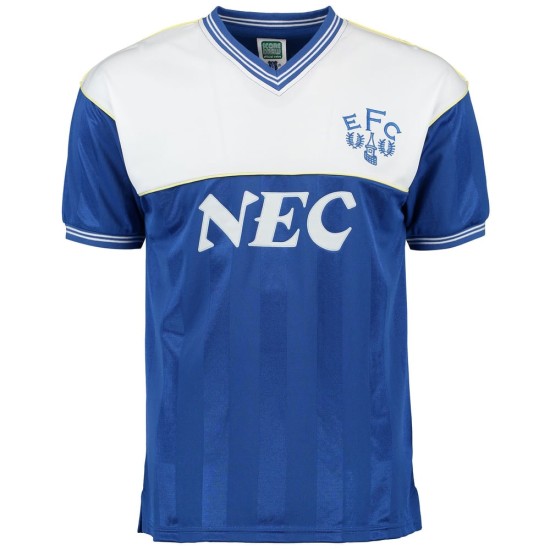 Enfant Everton 1986 Rétro Maillot Enfant Everton 1986 Rétro Maillot