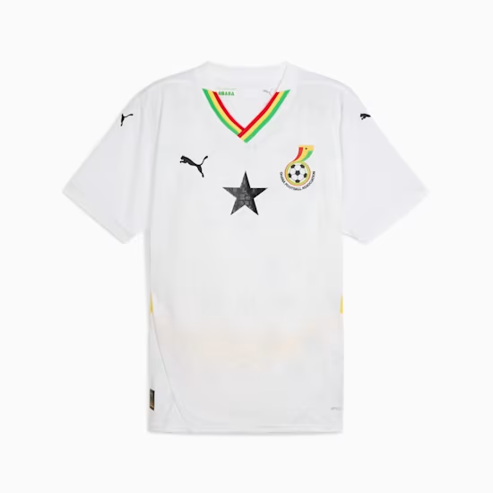 Maillot domicile Ghana 2025 homme