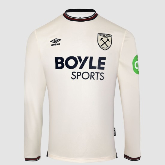 Maillot extérieur manches longues enfant West Ham United 2025/26
