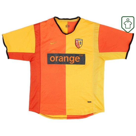 Homme Maillot rétro domicile RC Lens 2001/02