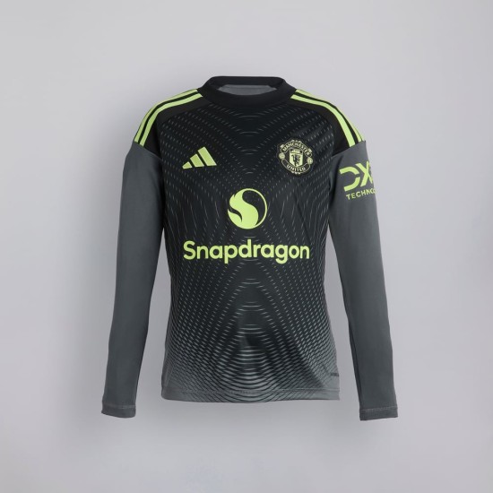 Maillot Gardien Manches Longues Enfant Manchester United 2025/26