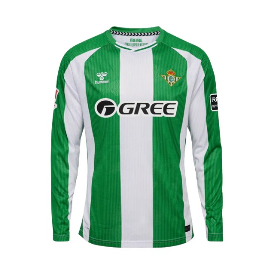 Maillot domicile manches longues Real Betis 2025/26 pour enfant Maillot domicile manches longues Real Betis 2025/26 pour enfant