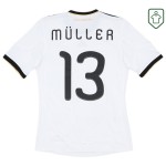 Homme Maillot rétro domicile Allemagne 2010/11 Müller #13